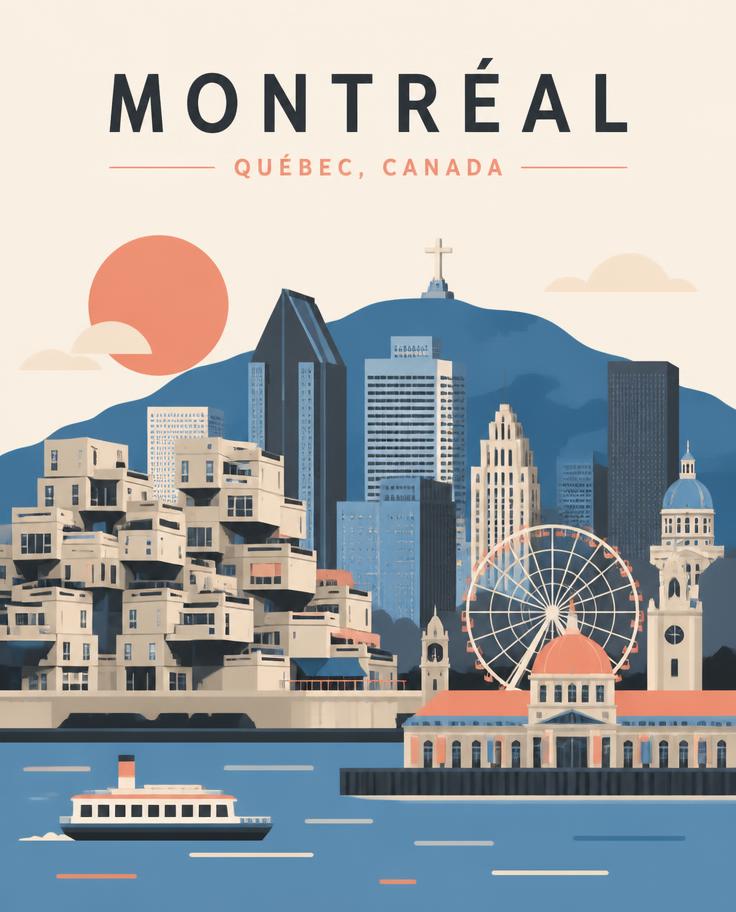 Montréal city tour