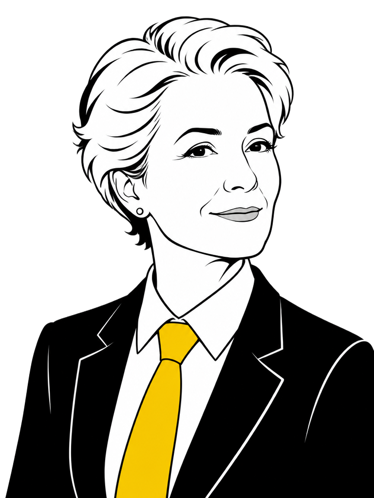 Editorial illustration of Sophie Beaumont